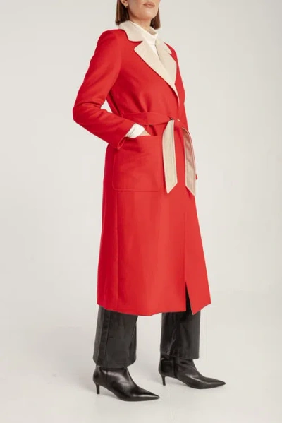 1982 Cashmere Belted Wrap Coat