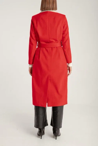 1982 Cashmere Belted Wrap Coat