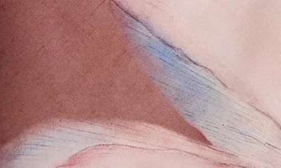 Mango Floral Print Drape Sleeveless Top In Multi