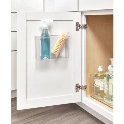 Idesign Adhesive Organizer Bin For Kitchen In Transparent