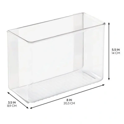 Idesign Adhesive Organizer Bin For Kitchen In Transparent