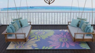 Mad Mats Daisy Rug
