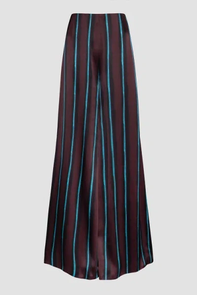 Roksanda Arneau Printed Silk Pants In Multi