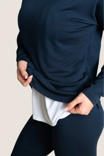 Jjwinks Essential Pullover In Blue