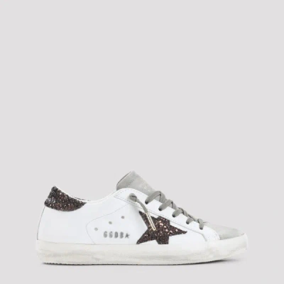 Golden Goose Deluxe Brand Women Super Star Leather Sneakers In Neutral