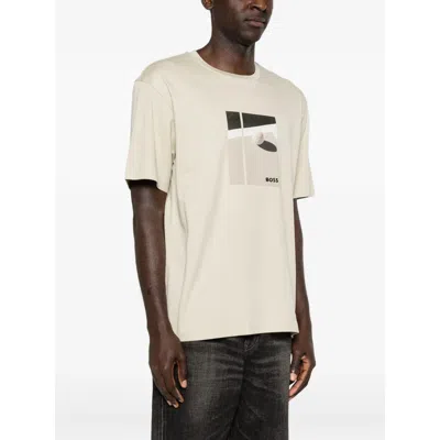 Hugo Boss Graphic-print T-shirt In Multi