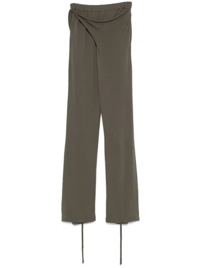 Ottolinger Deconstructed-design Trousers In Green