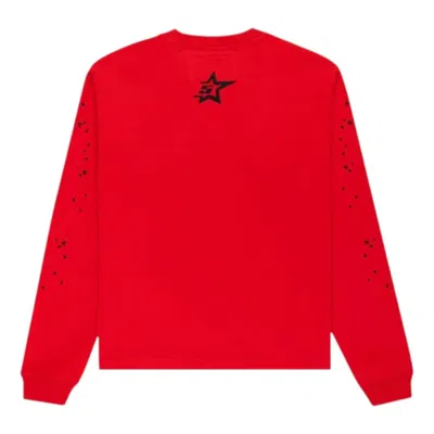 Sp5der Punk V2 Spider-web-graphic T-shirt In Red