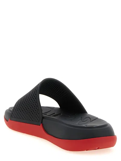 Christian Louboutin Louboutin Slides And Clogs Easy Breezy Men Rubber Black In Black