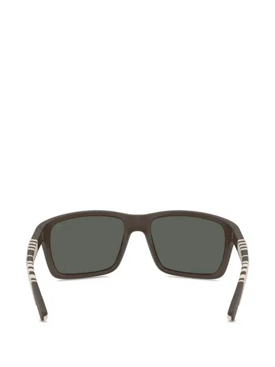 Burberry Rectangular-frame Sunglasses In Brown