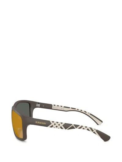 Burberry Rectangular-frame Sunglasses In Brown