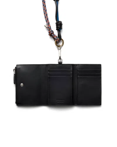 Prada Enamel Triangle-logo Wallet