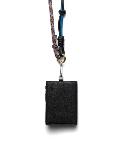 Prada Enamel Triangle-logo Wallet