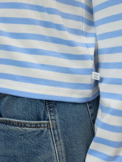 Closed Striped T-shirt In Blue