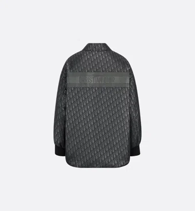 Dior Black Polyester Jacket In Gray