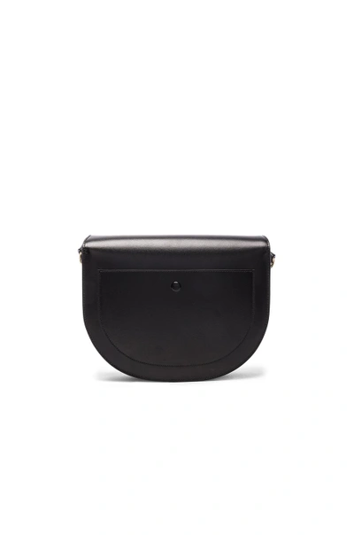 Shop Victoria Beckham Half Moon Box Bag In Black.