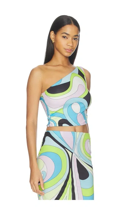 Cin Cin Cleo Cropped Top In Multi