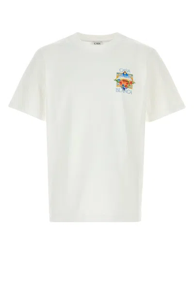 Casablanca Golden Goose Star-printed Leather Sneakers Stardan In Multi