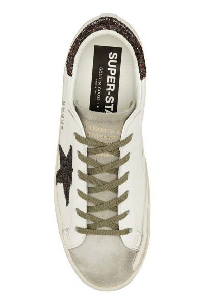 Golden Goose Deluxe Brand Women Super Star Leather Sneakers In Neutral