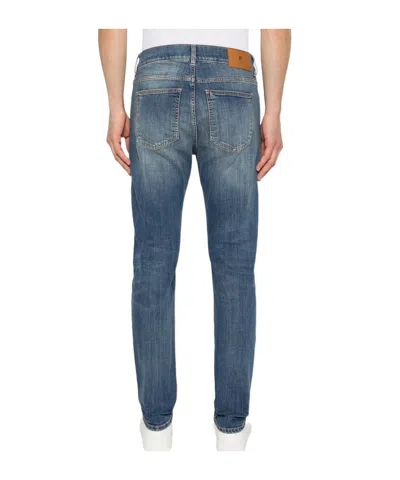 Pt01 Belt Loop Jeans In Blue