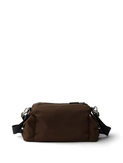 Prada Explore Re-nylon And Leather Bag