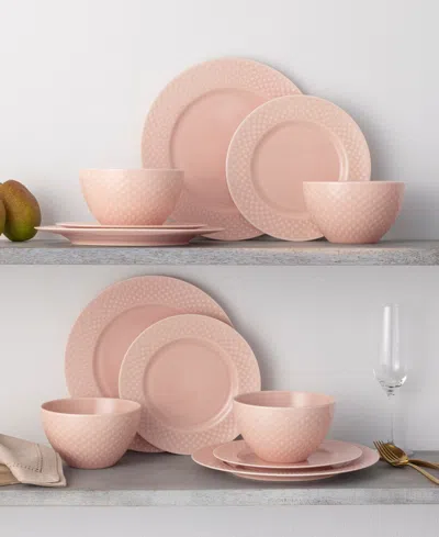 Noritake Kikko 12-pc. Dinnerware Set, Service For 4 In Neutral