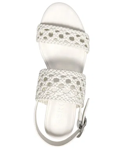 Aerosoles Camera Platform Sandal In White