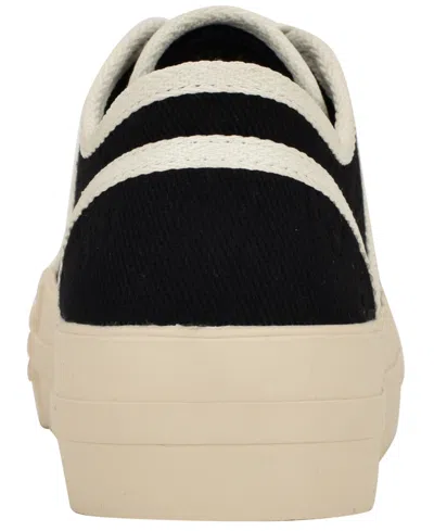 Guess Issah Platform Sneaker In Black