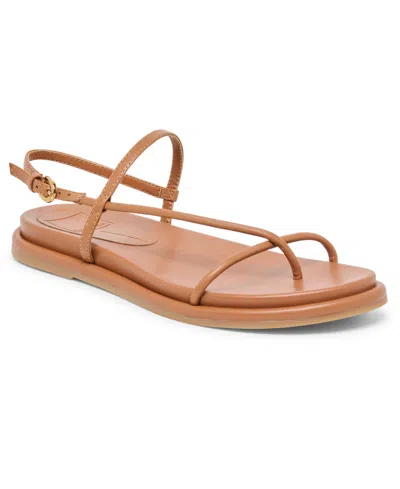 Dolce Vita Dallen Sandals Saddle Leather In Brown