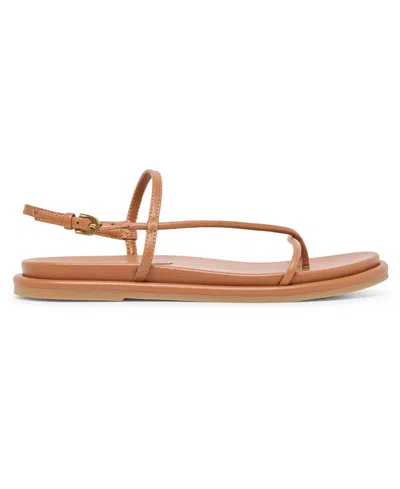 Dolce Vita Dallen Sandals Saddle Leather In Brown