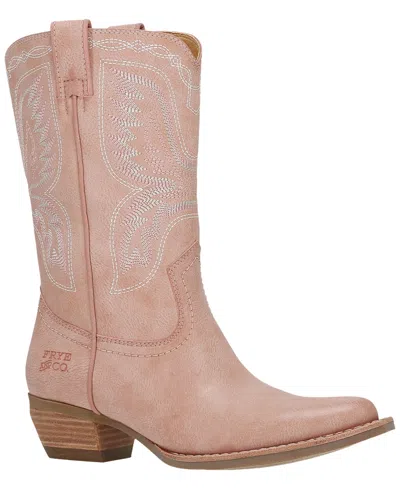 Frye And Co Irlene Short Deco Stitch In Pink
