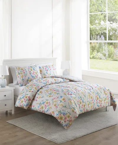Enchante Accessories 3-pc. Reversible Printed Microfiber Comforter Sets