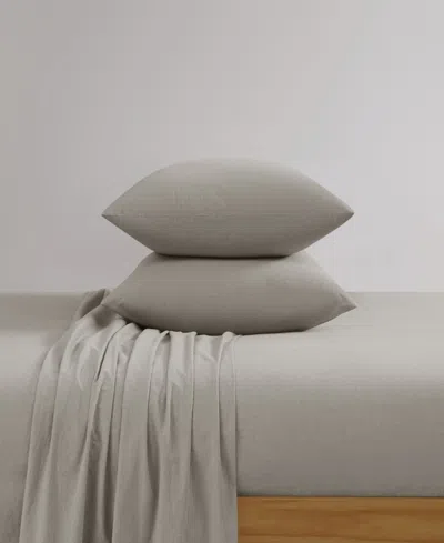 Frye Dusted Denim Cvc 200 Thread Count 4-pc. Sheet Set, King In Gray