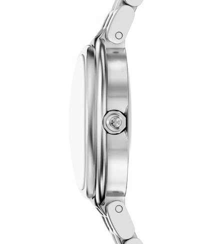 Tory Burch Oval Watch In Silver