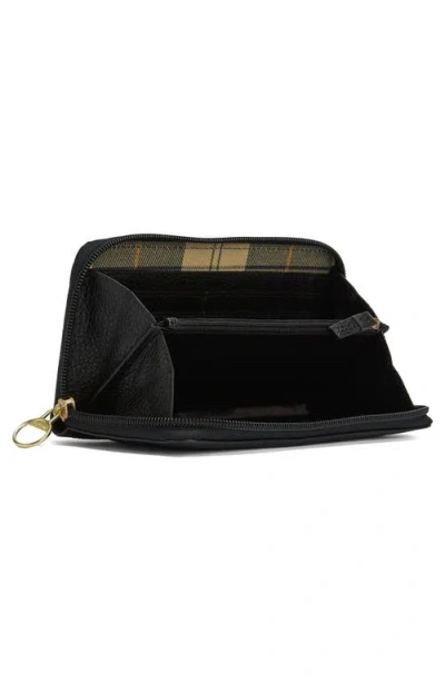 Barbour Birch Rfid Leather Wallet In Black