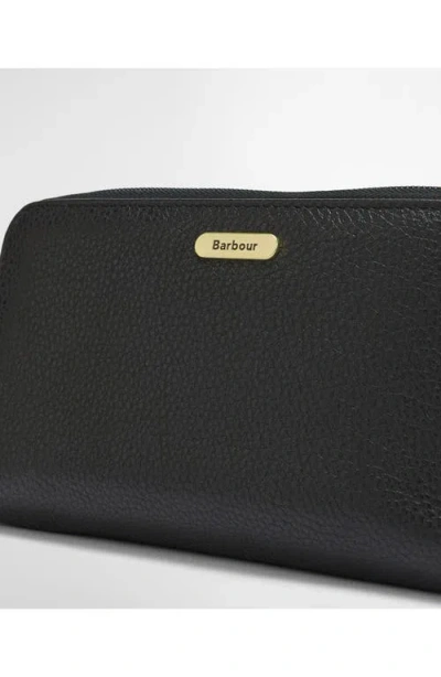 Barbour Birch Rfid Leather Wallet In Black