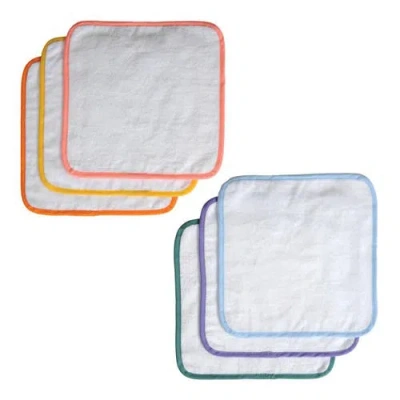 Kaplan Early Learning Company Soft Blend Washcloths In Multi