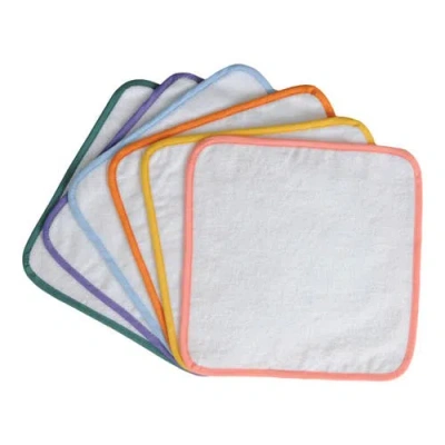 Kaplan Early Learning Company Soft Blend Washcloths In Multi