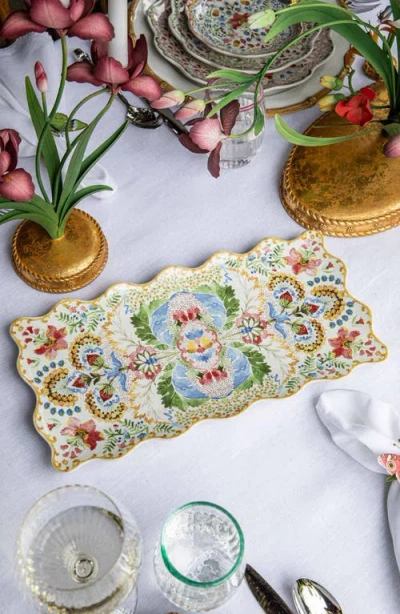 Juliska Sofia Rectangular Serving Platter In Multi