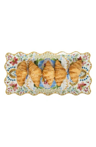 Juliska Sofia Rectangular Serving Platter In Multi