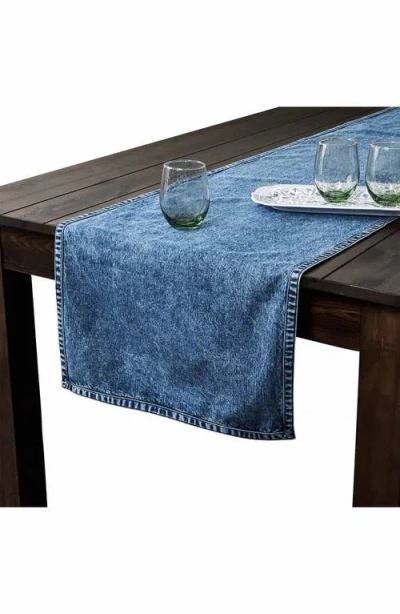 Juliska Denim Table Runner In Blue