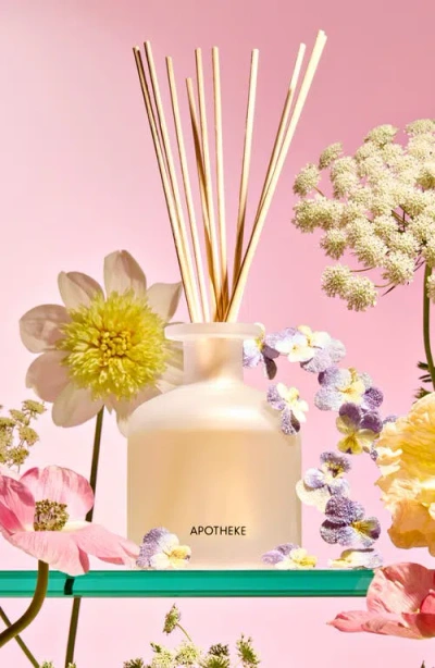 Apotheke Elderflower Sugar Reed Diffuser 6.7 Fl. Oz. In White