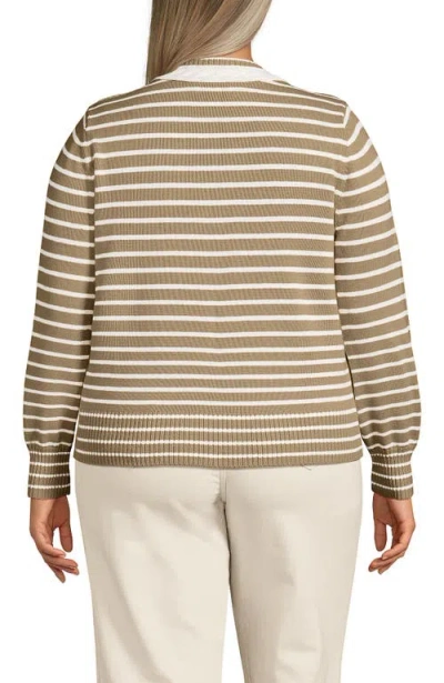 Lands' End Plus Size Drifter Set In Brown