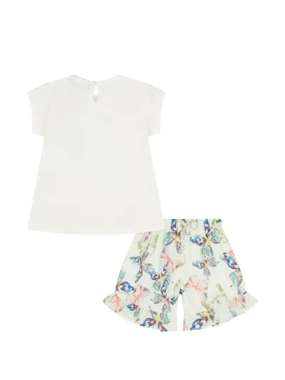 Aigner Butterfly-print Short Set In Multi
