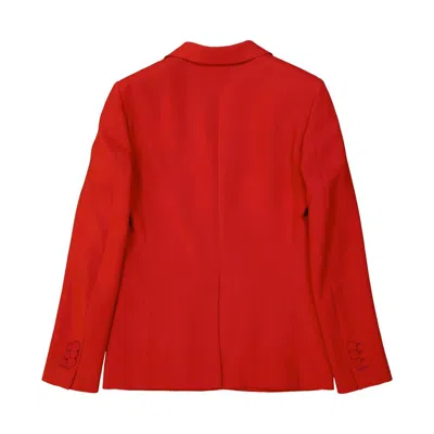 Dsquared2 Multicolor Viscose Coat In Red