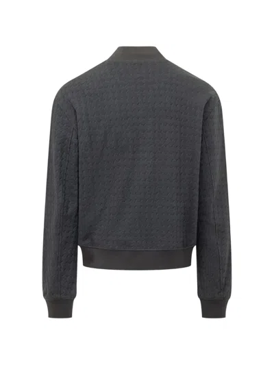 Etro Patterned Bomber Jacket In Gray