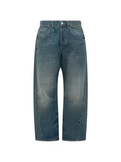 Amish Belt Loop Jeans In Blue