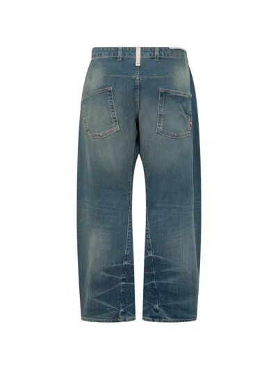 Amish Belt Loop Jeans In Blue