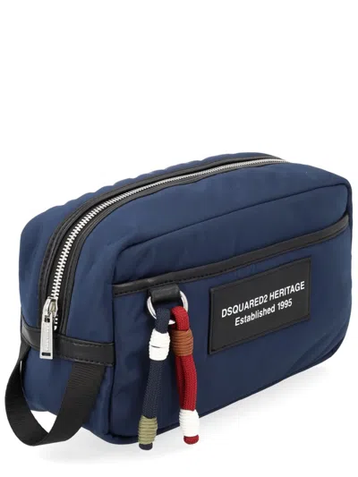 Dsquared2 Dsquared Shoulder Bag In Blue
