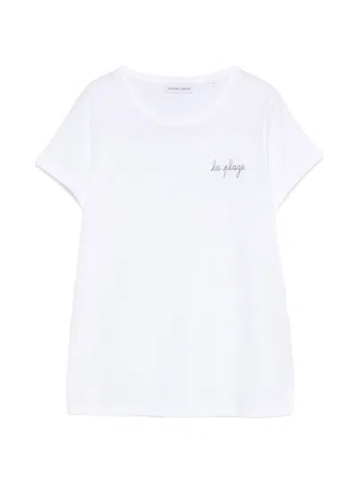 Maison Labiche Lettering T-shirt In White